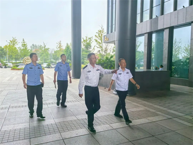 张永强实地督导检查生物产业大会安保工作