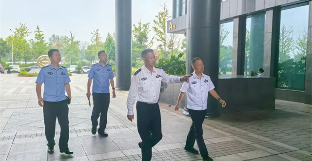 张永强实地督导检查生物产业大会安保工作